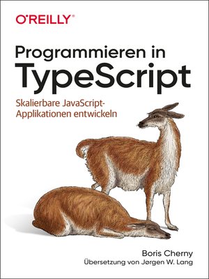 cover image of Programmieren in TypeScript